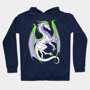 Abstract Dragon Art Hoodie